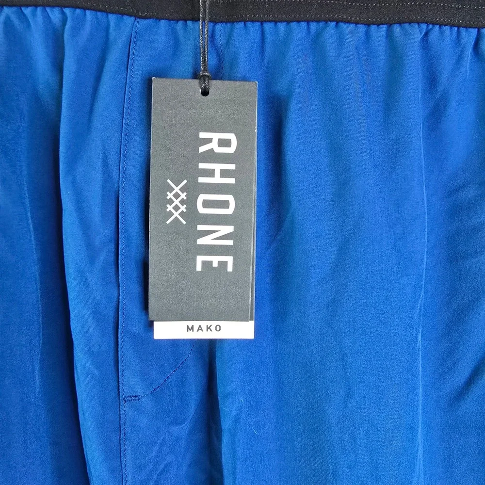 Rhone Mako Tech Short Unlined Blue 5 Inch Inseam Mens XXL 101199-417 NWT - Picture 4 of 8